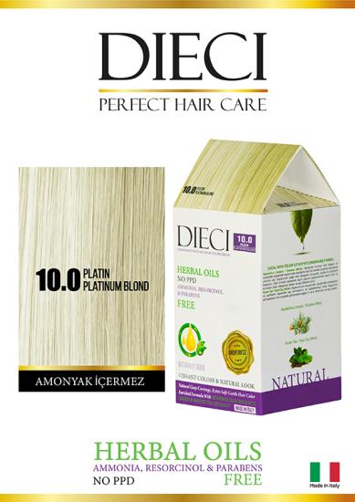 DIECI KİT AMONYAKSIZ BOYA 10.0 PLATİN
