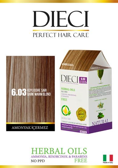DIECI KİT AMONYAKSIZ BOYA 6.03 KOYU DORE SARI