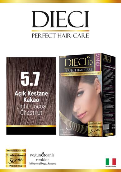 DIECI COLOR KİT BOYA 5.7 AÇIK KESTANE KAKAO