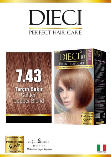 DIECI COLOR KİT BOYA 7.43 KUMRAL BAKIR DORE