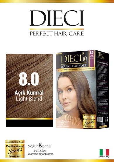 DIECI COLOR KİT BOYA 8.0 AÇIK KUMRAL
