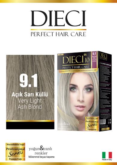 DIECI COLOR KİT BOYA 9.1 AÇIK SARI KÜLLÜ